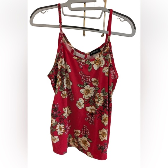 Eclipse Red Floral Camisole – US XL - Picture 1 of 5